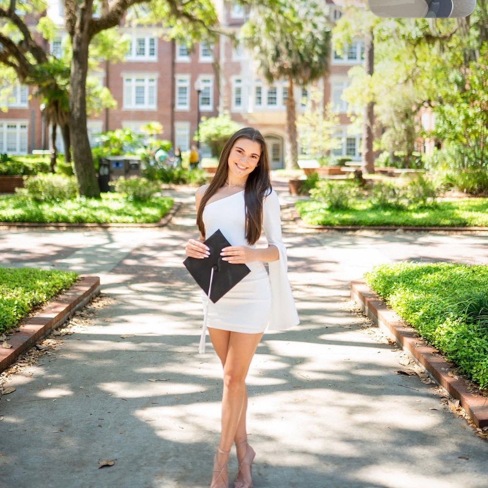 Graduation or Bridal White Dress